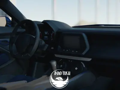 camaro 2020  3D model