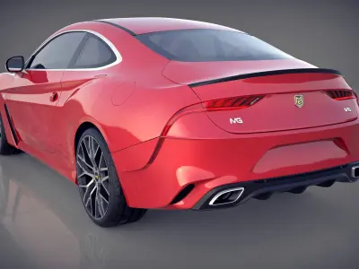 vehicle sports car 3D model