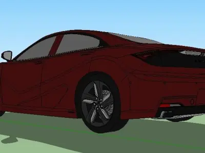 2017 Alpha Emora VTS Free low-poly 3D model