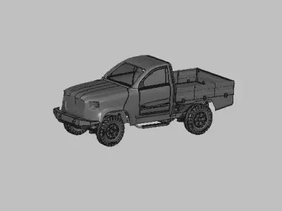 JLV car 3d model 3D print model