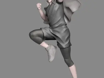 Koutarou Bokuto 3D print model