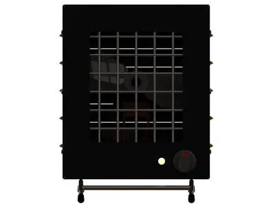 Portable Electric Space Heater 3D model