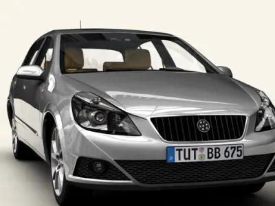 Generic Car Compact Class 3D model