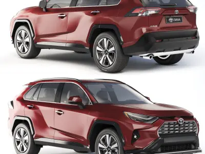 Toyota RAV4 2022 3D model