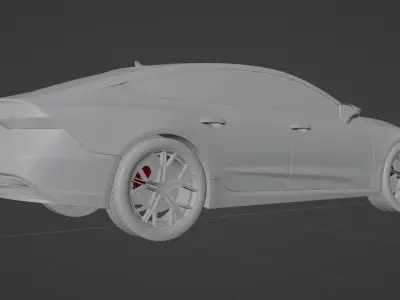 Audi A7 Sportback 2021 3D model