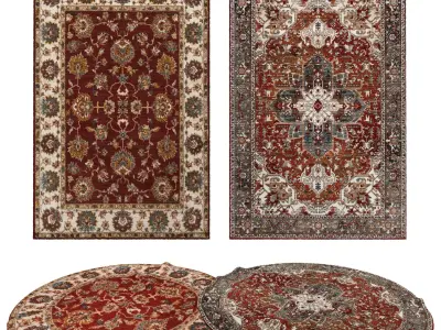 Rugs No 693 Low-poly 3D model
