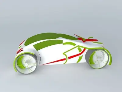 celtic car Free 3D model