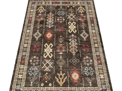 Rug Set 1511 3D model