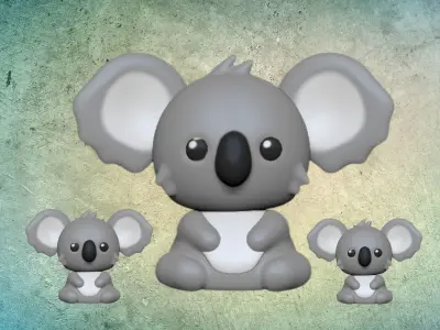 Koala  3D print model