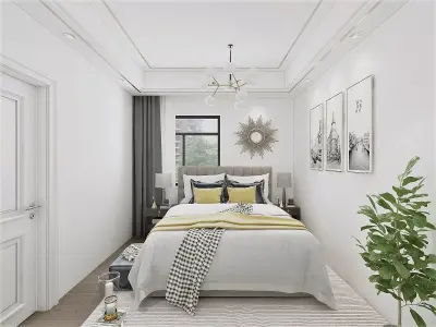 Two Bedroom Concepts 3D model