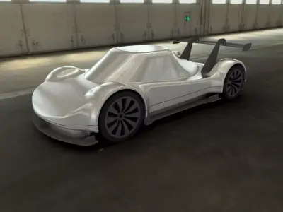 Project Compact Hypercar  3D print model