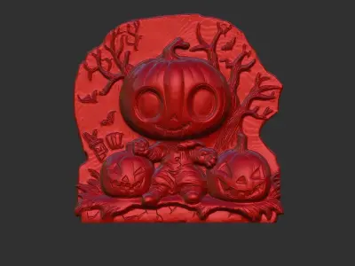 hallowen decor 3D print model purchase