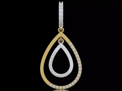 Womens Jewelry stl 3dm  Plaque model jp0346 3D print model