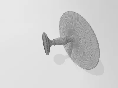 Simple table Free low-poly 3D model