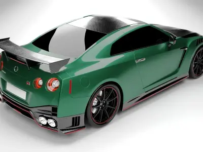 Nissan GTR R35 Nismo 2022 3D model