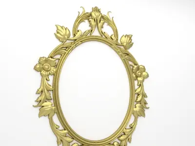 Frame mirror 3D model 03 3D model