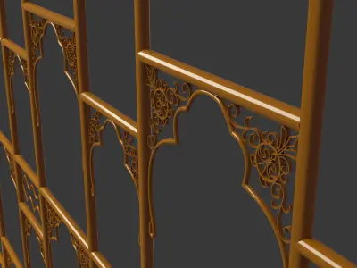 Metal Partition 3D model