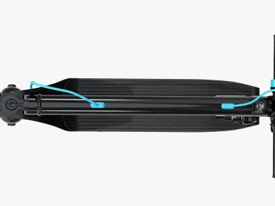 Scooter electric 01 folded 3D model