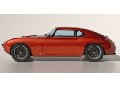 Siata 208CS Balbo 3D model