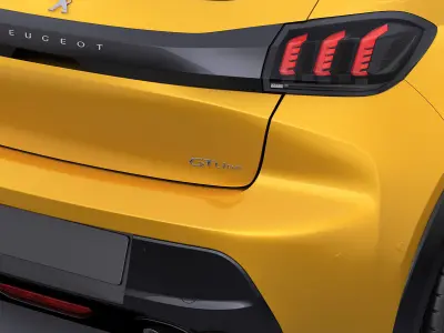 Peugeot 208 2020 3D model