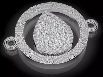 Pear Bracelet 3D print model