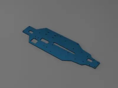 Thunder Tiger TS4 Luxe Chassis Free 3D model