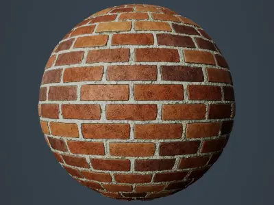 Multi Color Brick Texture
