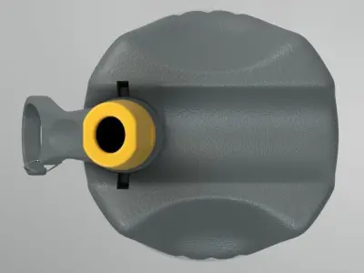 Reusable Water Bottle 3D model