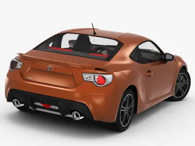 Toyota GT86 2013 3D model