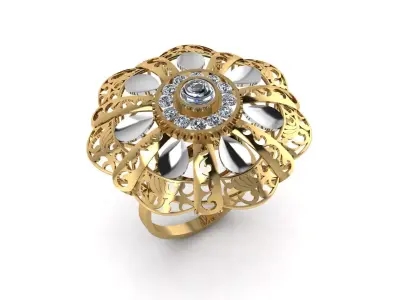 Gold Ring  3D print model purchase