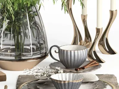 tableware set15 3D model