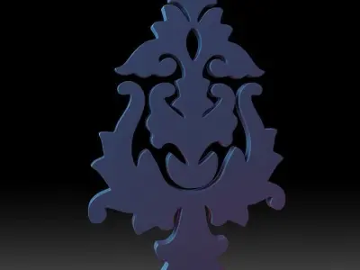 Ornaments Motif Base Mesh Vol 2 3D model