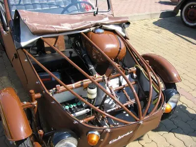 Velorex  3-wheeler car   Low-poly 3D model