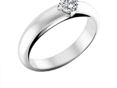 Band Ring 3D print model 20