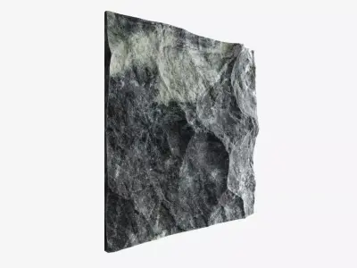 310-RockPanel rock wall art 3D model