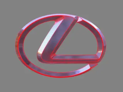 Lexus Logo 3D model