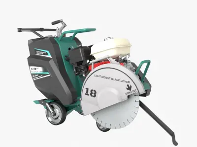 Concrete Cutter 3D model