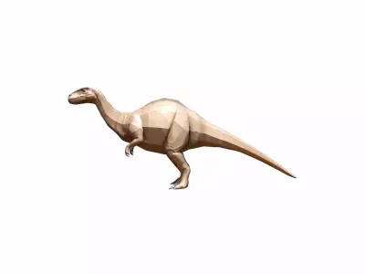 3d Model Edmontosaurus Big Dinosaur Animal Of Jurassic  3D model