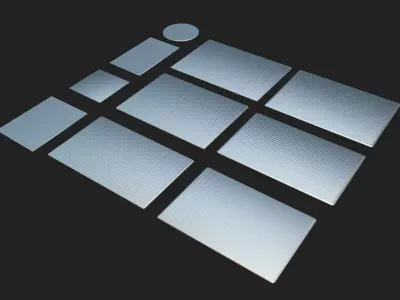 Carpets 02-11 Low-poly 3D model