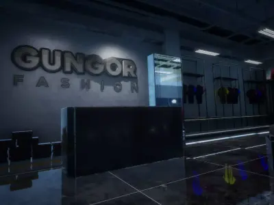 Gungor Fashion - Unreal Engine Project Low-poly 3D model