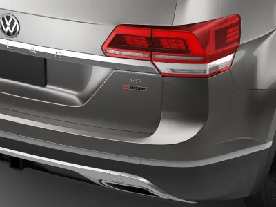 Volkswagen Atlas Teramont 2017 3D model