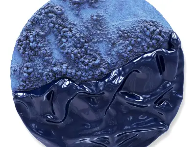 Paola Romano  Luna Evolutiva Wall Art 3D model