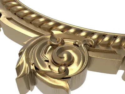  decorative pattern ready for 3D printing 3D model 360