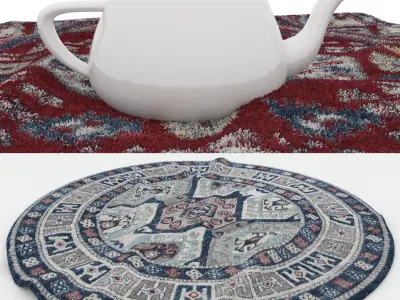 Rugs No 489 Low-poly 3D model
