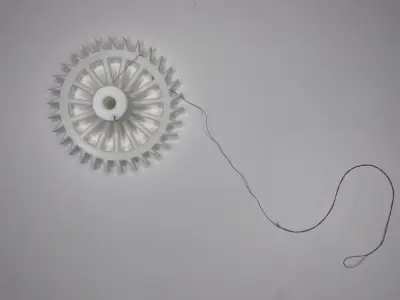 Anchor Escapement Mechanism 3D print model