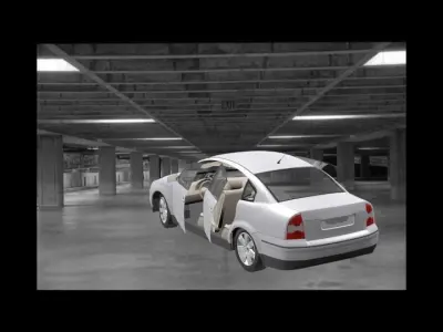 Stranded Car  3D model