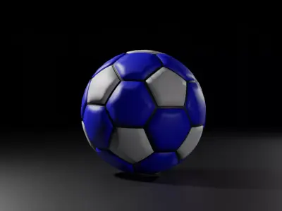 Soccerball soccer ball 3D model