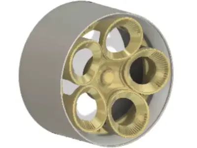 Alfa Concept Wheels  3D print model