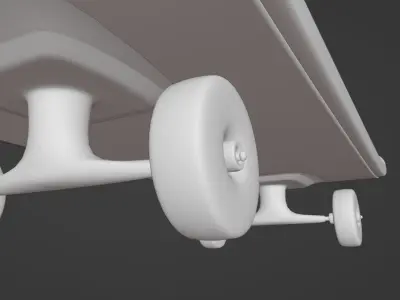 Skateboard model Free 3D model