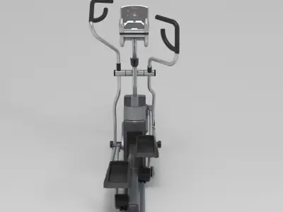 Vision Fitness XF40 Elliptical Machine 3D model